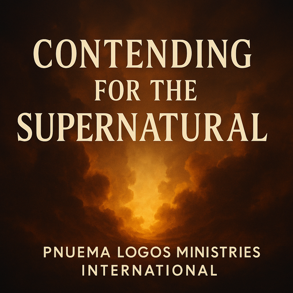 Supernatural Christian ministry | Contending for the supernatural